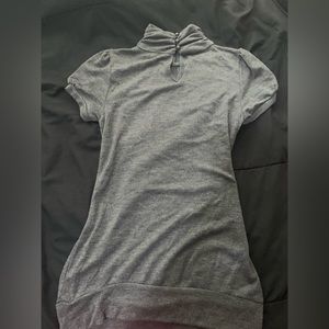 Active basic turtle necked fitted shirt